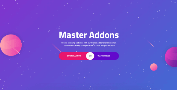 Master Addons Pro for Elementor – Forefront Elements for Elementor