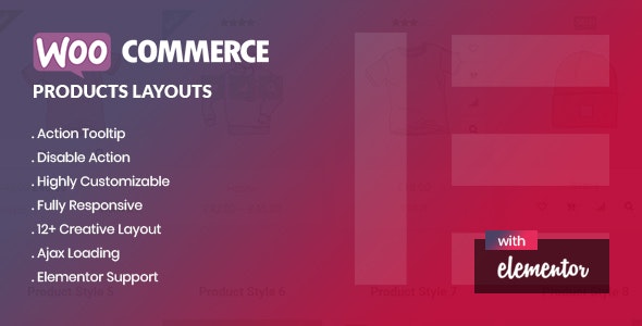 Yolo Products Layouts WooCommerce-Addon-for-Elementor Page-Builder