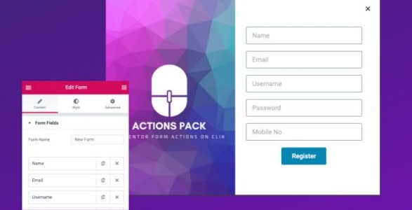 Actions Pack Gold – Elementor Add-on