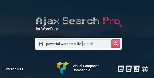 Ajax Search Pro – Live WordPress Search & Filter Plugins