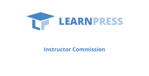 LearnPress – Instructor Commission