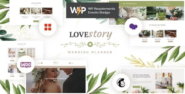 Love Story | A Beautiful Wedding and Event Planner WordPress Theme v1.3.4