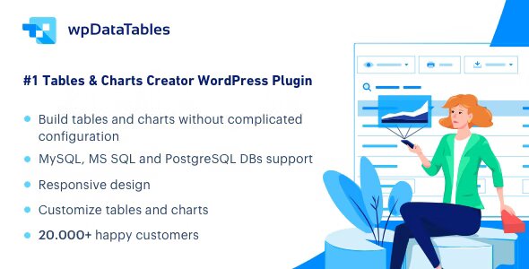 wpDataTables – Tables and Charts Manager for WordPress