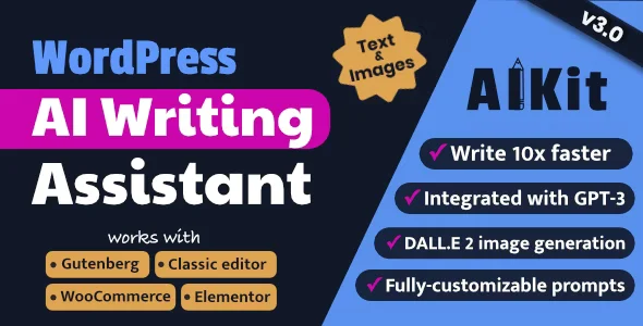 AIKit - WordPress AI Writing Assistant / OpenAI GPT