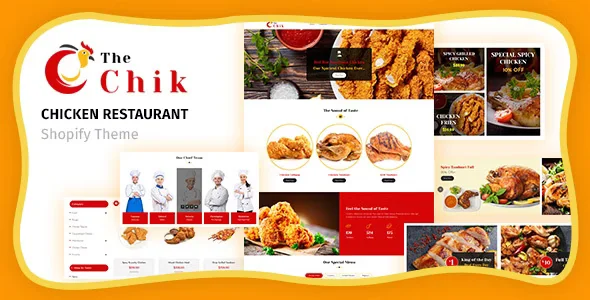Chik | Food Shop, Restaurant Shopify Theme