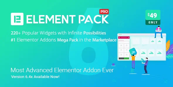 Element Pack v6.15.0- Addon for Elementor Page Builder WordPress Plugin