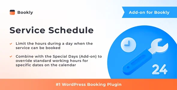 Bookly Service Schedule Add-on