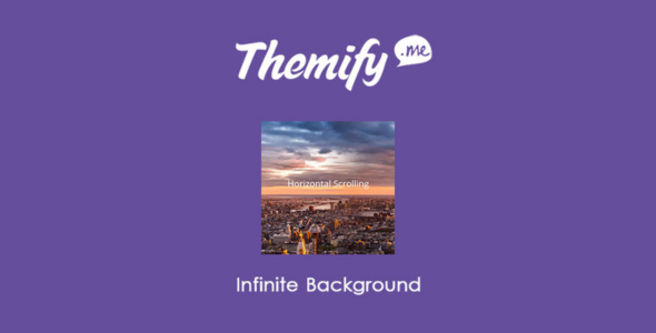 Themify Builder Infinite Background