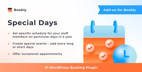 Bookly Special Days Add-on