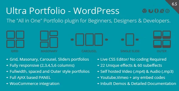 Ultra Portfolio - WordPress
