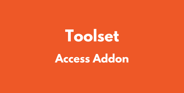Toolset Access Addon